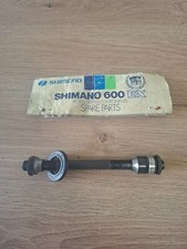 Ricambi bici retrò nuovi con scatola NOS Shimano 600 EX asse mozzo 135,5 mm (...