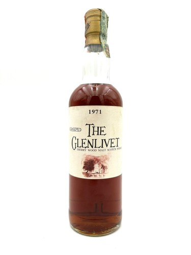 1971 glenlivet sherry wood - glenlivet,