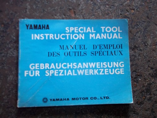 Yamaha special tool manuale - special,