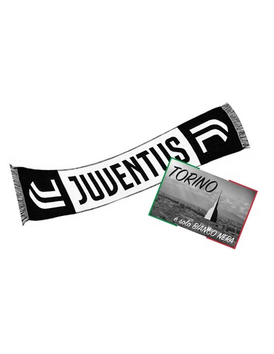 Sciarpa jacquard juventus - sciarpa,