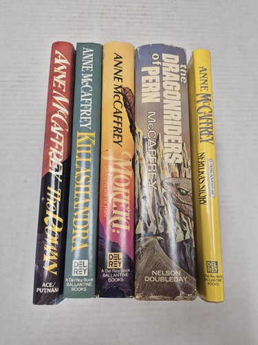 Anne mccaffrey hardcover lot - mccaffrey, 5