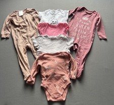 Confezione Vestiti Neonato Bambina 6-9 Mesi Completo Bambini Body Lungo Corto x 6