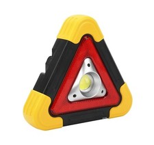 LED TRIANGOLO LUCE DI EMERGENZA AUTO SOCCORSO STRADALE SEGNALAZIONE DI SICUREZZA