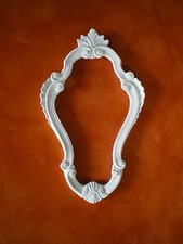 SPECCHIERA CORNICE IN GESSO 201/s 53x32 cm. SPECCHIO IN GESSO X ARREDO INTERNO