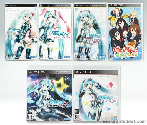 Hatsune miku project - project, (psp