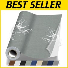 Nastro toppe riparazione tela grande, 17 x 158 pollici - grigio medio