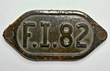 Targa Locomotiva F.I. 82