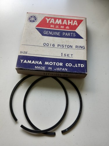 Anelli pistone yamaha rd400 - pistone,