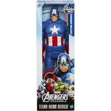 Capitan America Personaggio Giocattolo 30 cm Marvel Avengers con Scudo