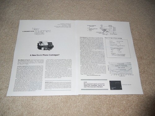 Shure type iv - v-15, cartridge