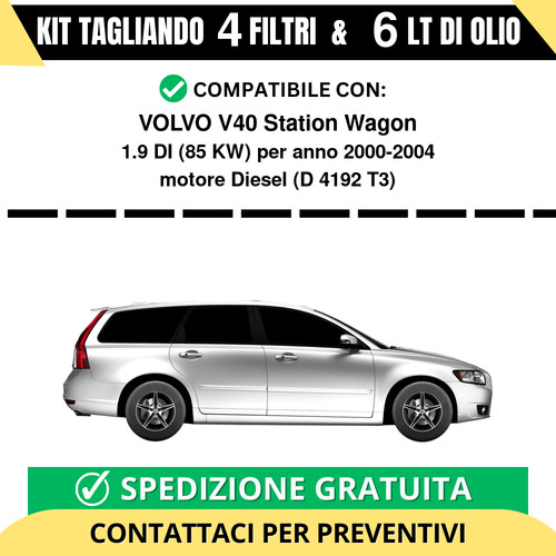 Tagliando per volvo v40 - tagliando,