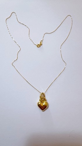 Collana catenina 45cm oro - collana,