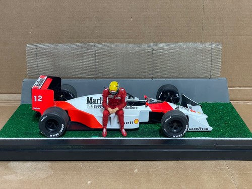 Diorama senna mclaren - diorama, 1:18