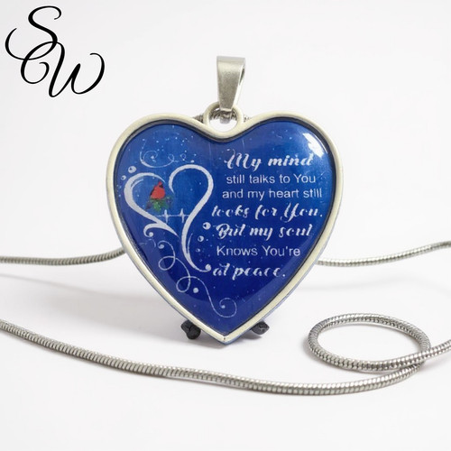 Collana con ciondolo cristallo