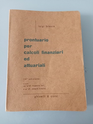 Prontuario per calcoli