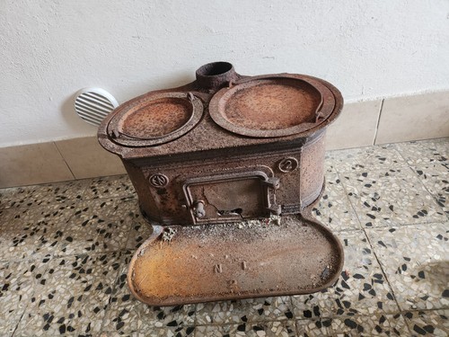 Stufa legna mini vintage - stufa, a