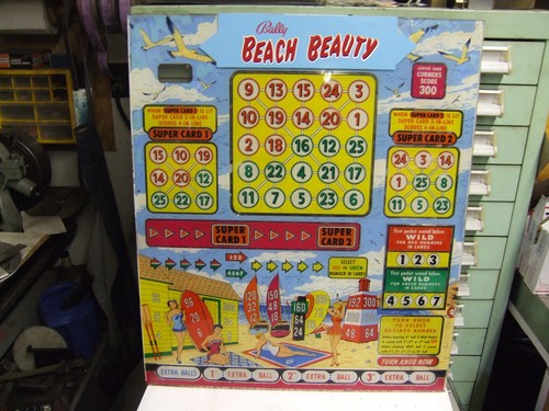 Bally bingo flipper - , vetro
