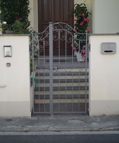 Cancello pedonale ferro - cancello,