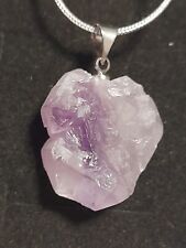 Ciondolo in AMETISTA  satinata