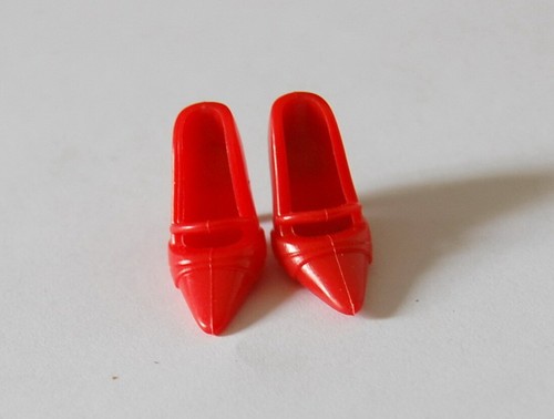 Paia scarpe rosse tacco - rosse,