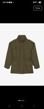 Giacca verde kaki militare di