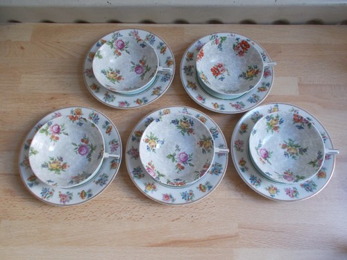 Set vintage tazze con - set,