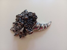Cornucopia placcata in argento - dimensioni 10x6 cm
