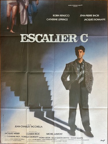 Affiche cinéma escalier - escalier, c