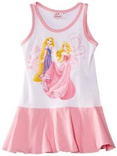 Vestito smanicato bianco