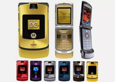 Cellulare cellulare originale Motorola RAZR V3i GSM sbloccato flip