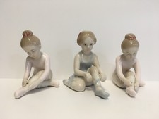 BOMBONIERA BATTESIMO COMUNIONE BALLERINA BALLERINE IN PORCELLANA 