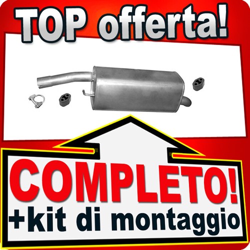 Silenziatore posteriore per - ,