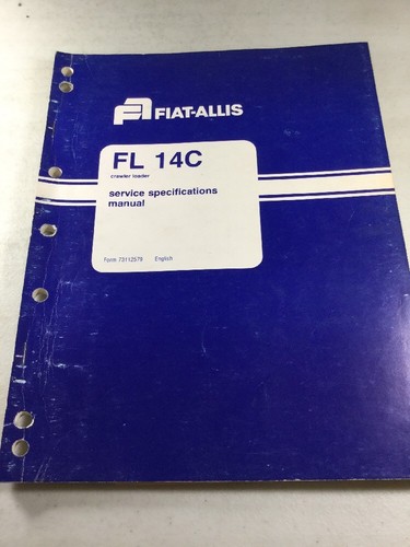 Fiat allis fl14 cingolato - fl14-c,