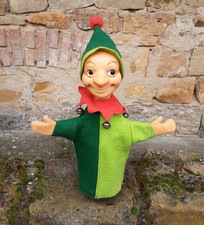 ***STEIFF*BAMBOLA VINTAGE*GIULLARE*CASPERLA*MALIZIOSA*ANNI 70*TEATRO DELLE BAMBOLE***