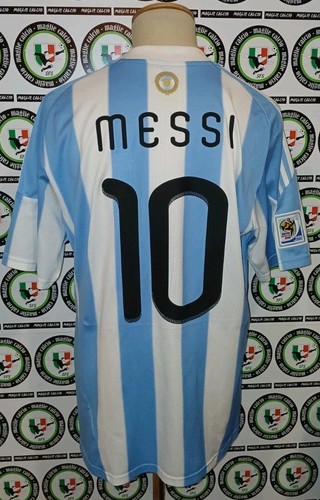 Messi 2010 argentina shirt - messi,