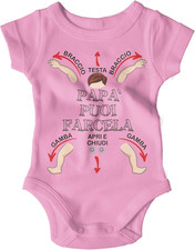 Body Neonato Divertente Cambio