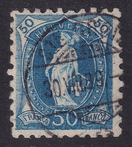 Svizzera 1888 helvetia - svizzera, in