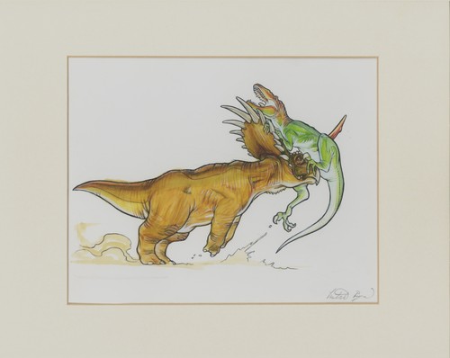 Mitch byrd quadro dinosauro - byrd,