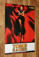 Lara croft Tomb Raider / Pokemon 2000 poster vintage raro 56x40 cm PlayStation 