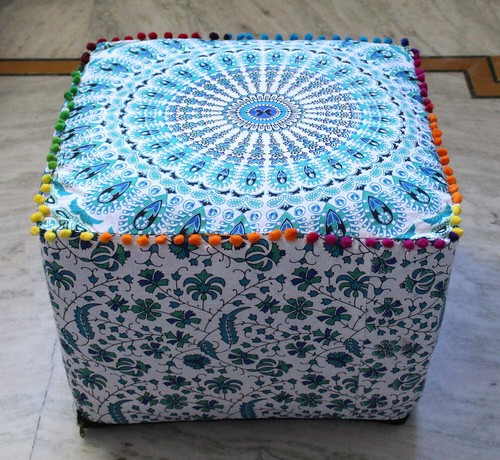 Copri pouf boho - copri, mandala