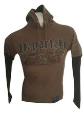 T-Shirt da uomo con cappuccio Catbalou Maglia Sportiva Slim da Ragazzo Size S