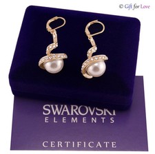 Orecchini donna oro Swarovski