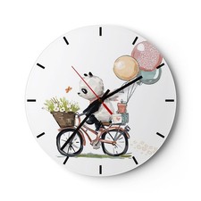 Orologio da Parete in Vetro
