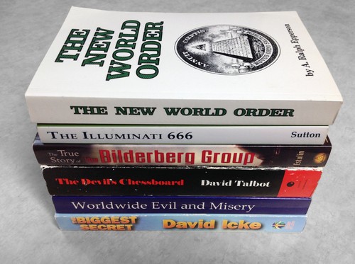 Conspiracy book lot - book,
