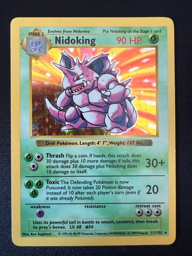 Nidoking 102 set - 11/102,
