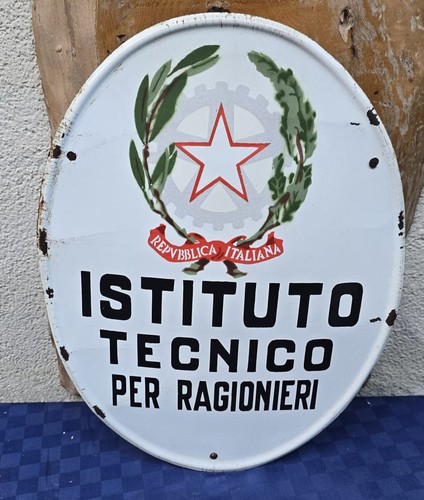 Insegna tabella smaltata - tabella,