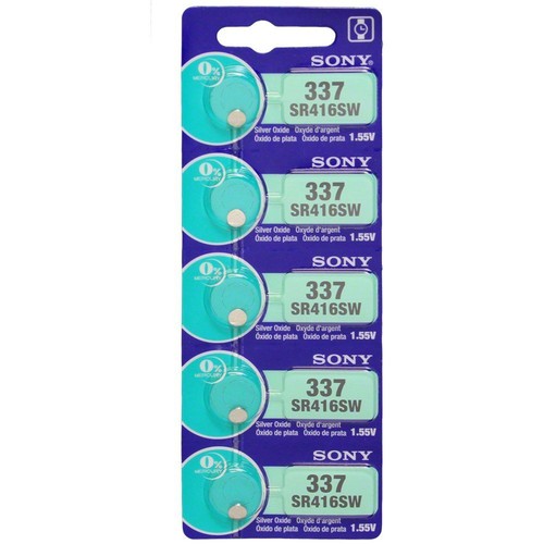 Piles montre sony 337 - 5,