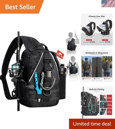 Zaino pesca nylon - zaino, in