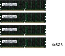 4x 8 GB 32 GB RAM ECC REG 667