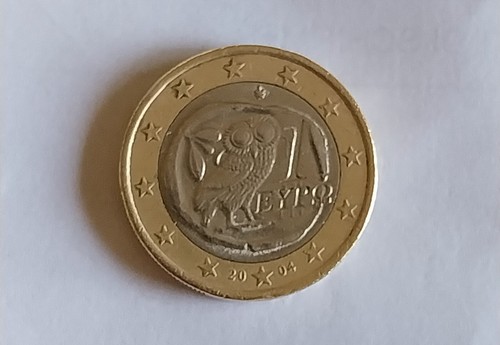 Moneta grecia eypo anno - 1.€,